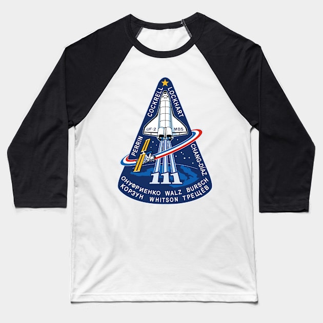 STS-111 Baseball T-Shirt by Rush Creative Tees